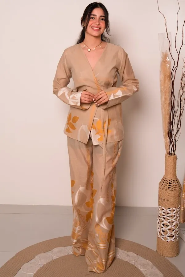 Amara – Luxury Jacquard Set